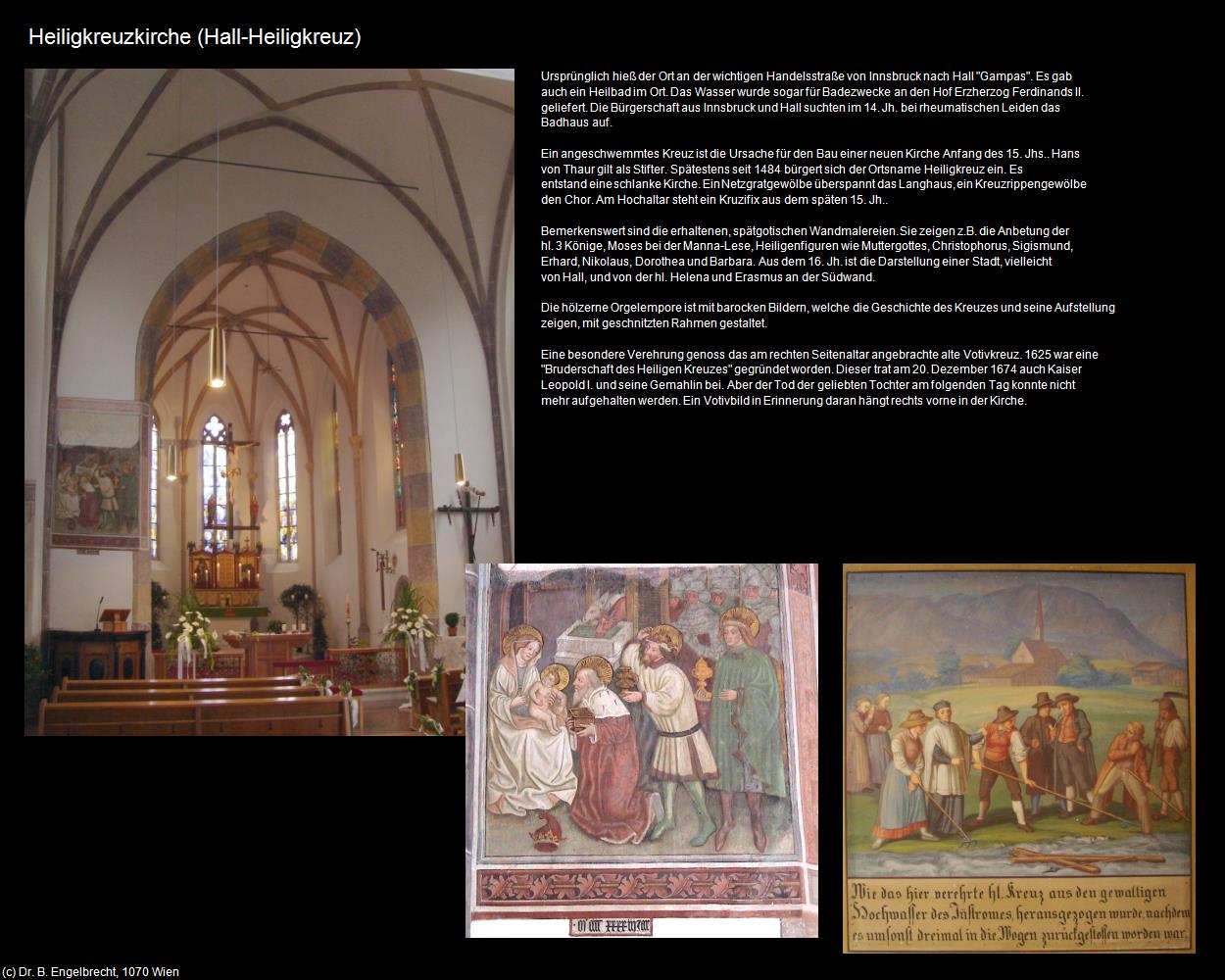 Heiligkreuzkirche (Heiligkreuz) (Hall in Tirol) in Kulturatlas-TIROL