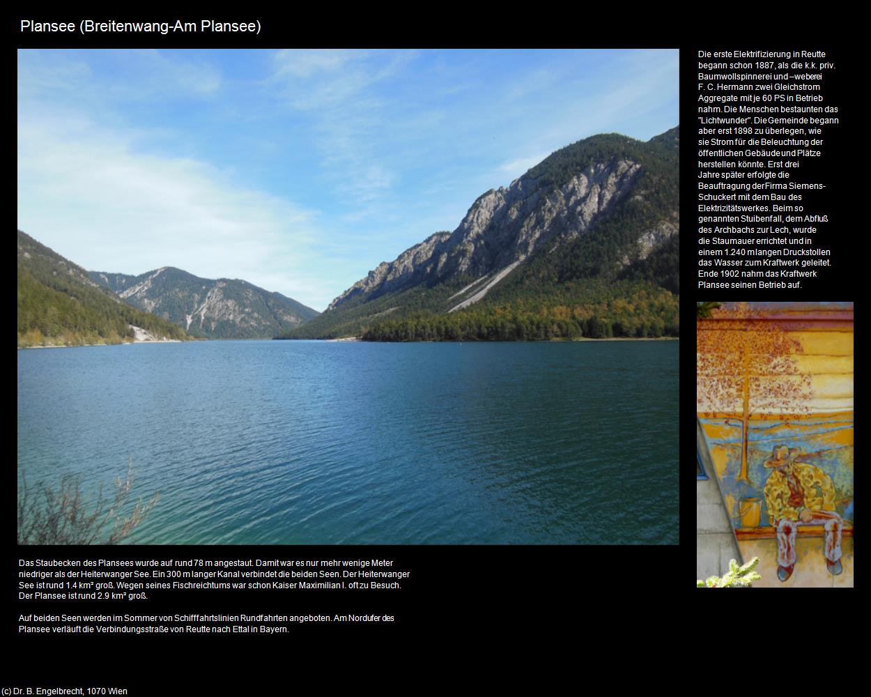 Plansee (Am Plansee) (Breitenwang bei Reutte) in Kulturatlas-TIROL