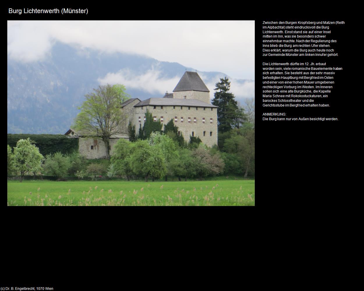 Burg Lichtenwerth (Münster) in Kulturatlas-TIROL