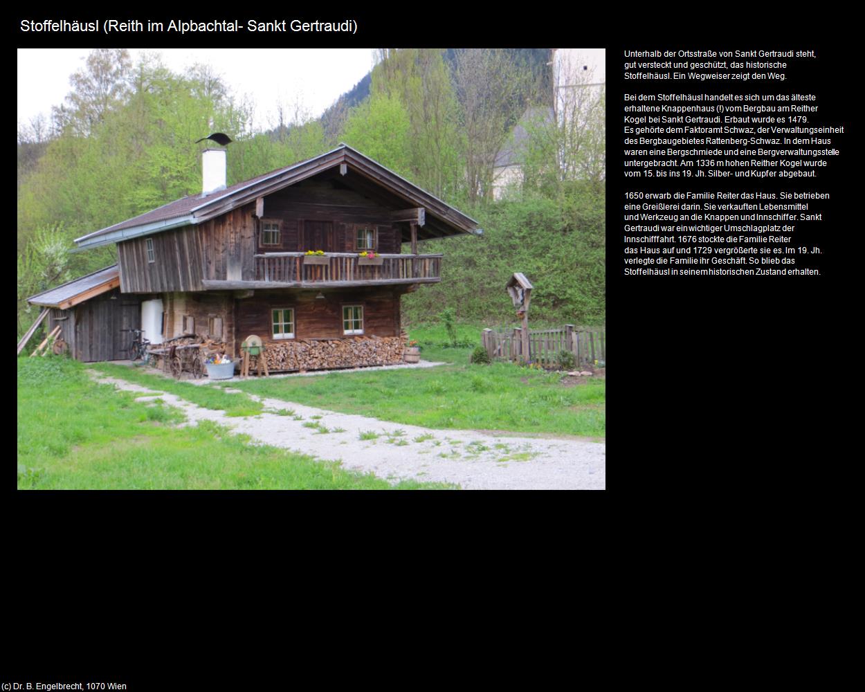 Stofflhaus (Sankt Gertraudi) (Reith im Alpbachtal) in Kulturatlas-TIROL