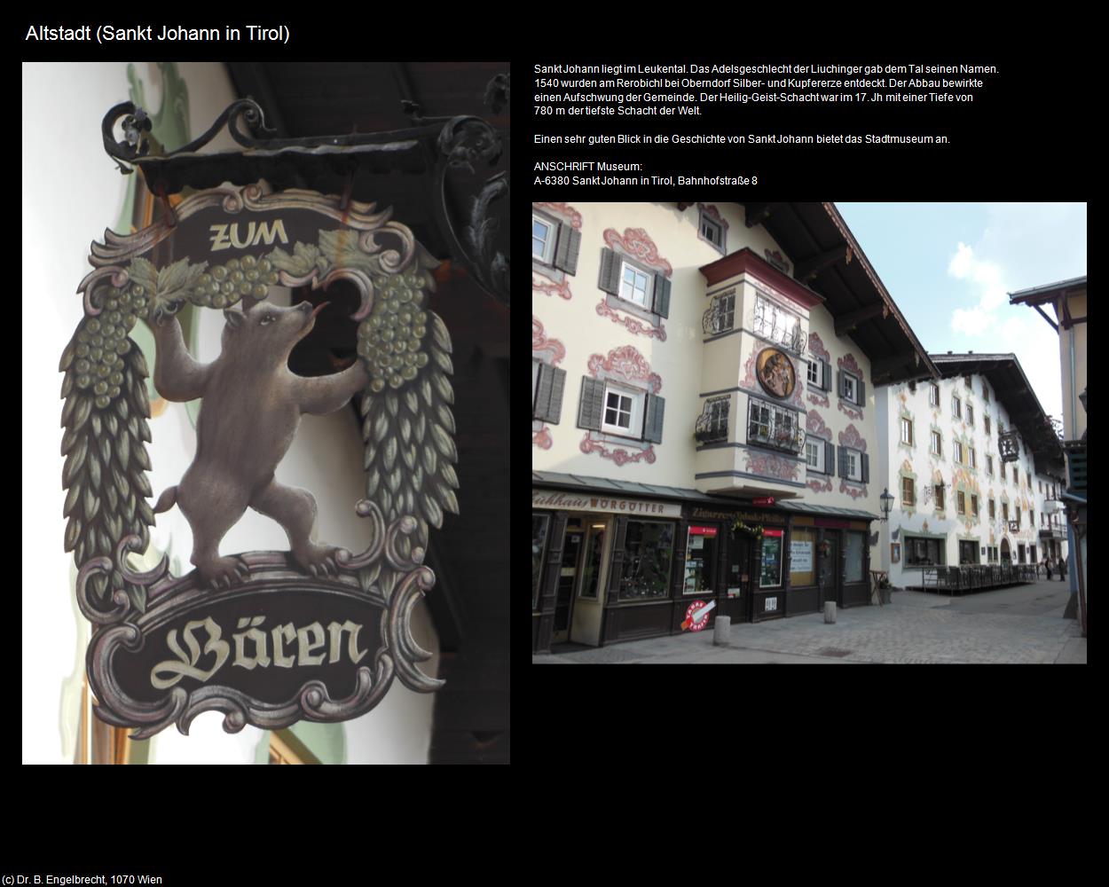 Altstadt (Sankt Johann in Tirol) in Kulturatlas-TIROL