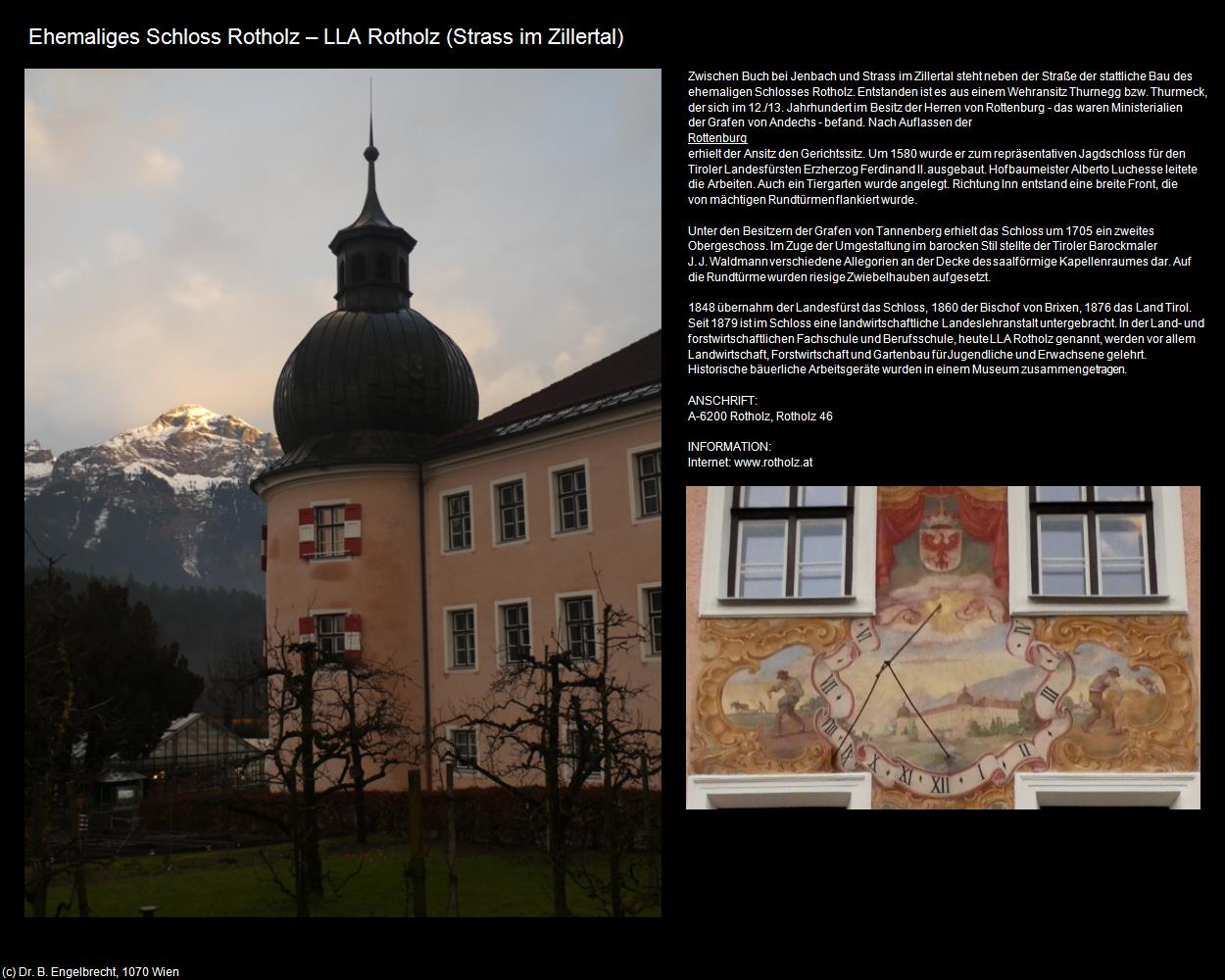 Ehem. Schloss Rotholz (Strass im Zillertal) in Kulturatlas-TIROL(c)B.Engelbrecht
