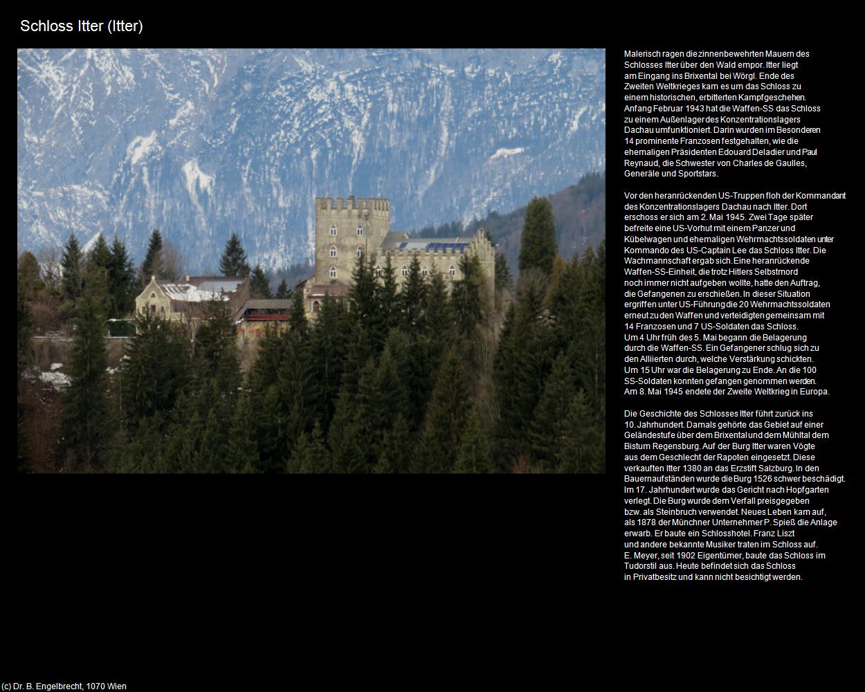 Schloss Itter (Itter) in Kulturatlas-TIROL