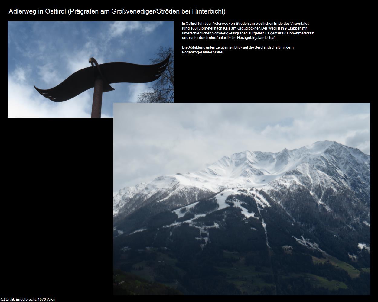 Adlerweg in Osttirol (Ströden bei Hinterbichl) (Prägraten am Großvenediger) in Kulturatlas-TIROL