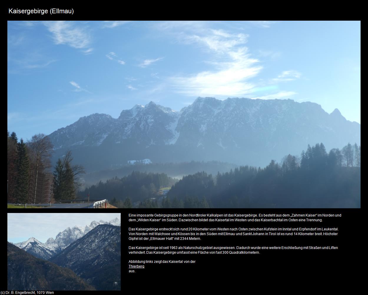 Kaisergebirge  (Walchsee) in Kulturatlas-TIROL(c)B.Engelbrecht