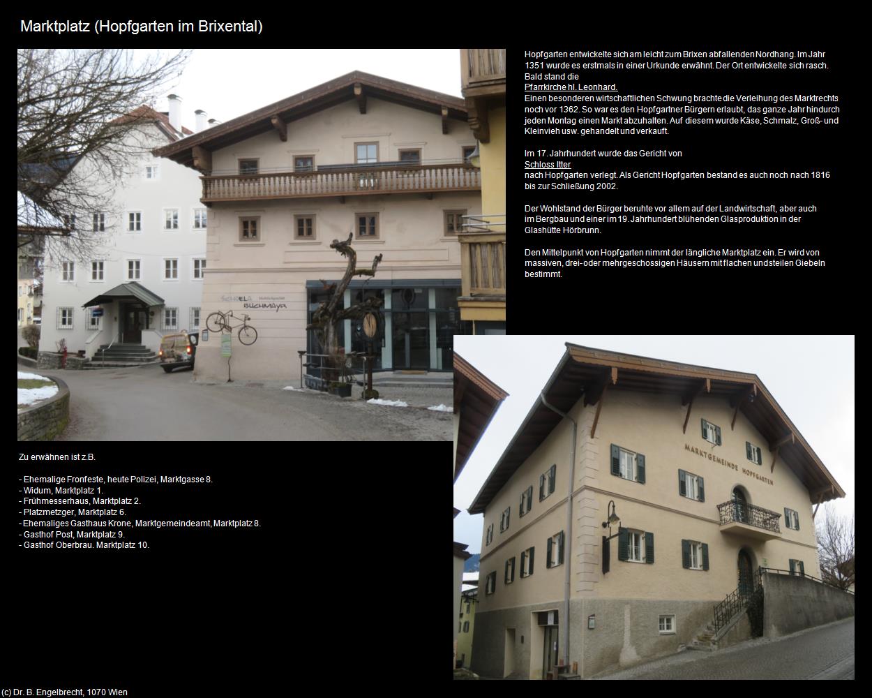 Marktplatz (Hopfgarten im Brixental) in Kulturatlas-TIROL(c)B.Engelbrecht