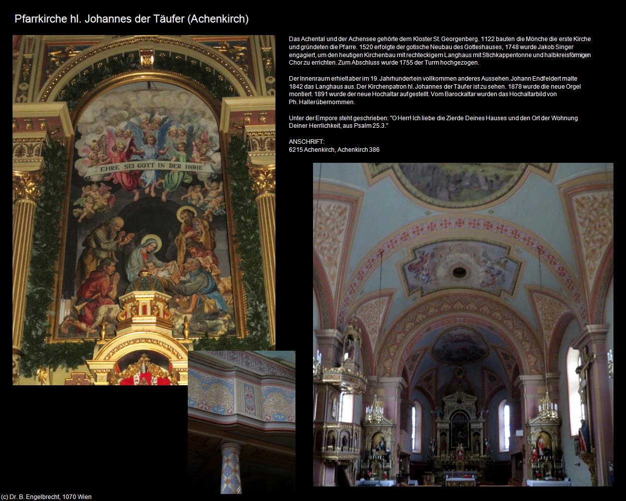 Pfk. hl. Johannes der Täufer (Achenkirch) in Kulturatlas-TIROL