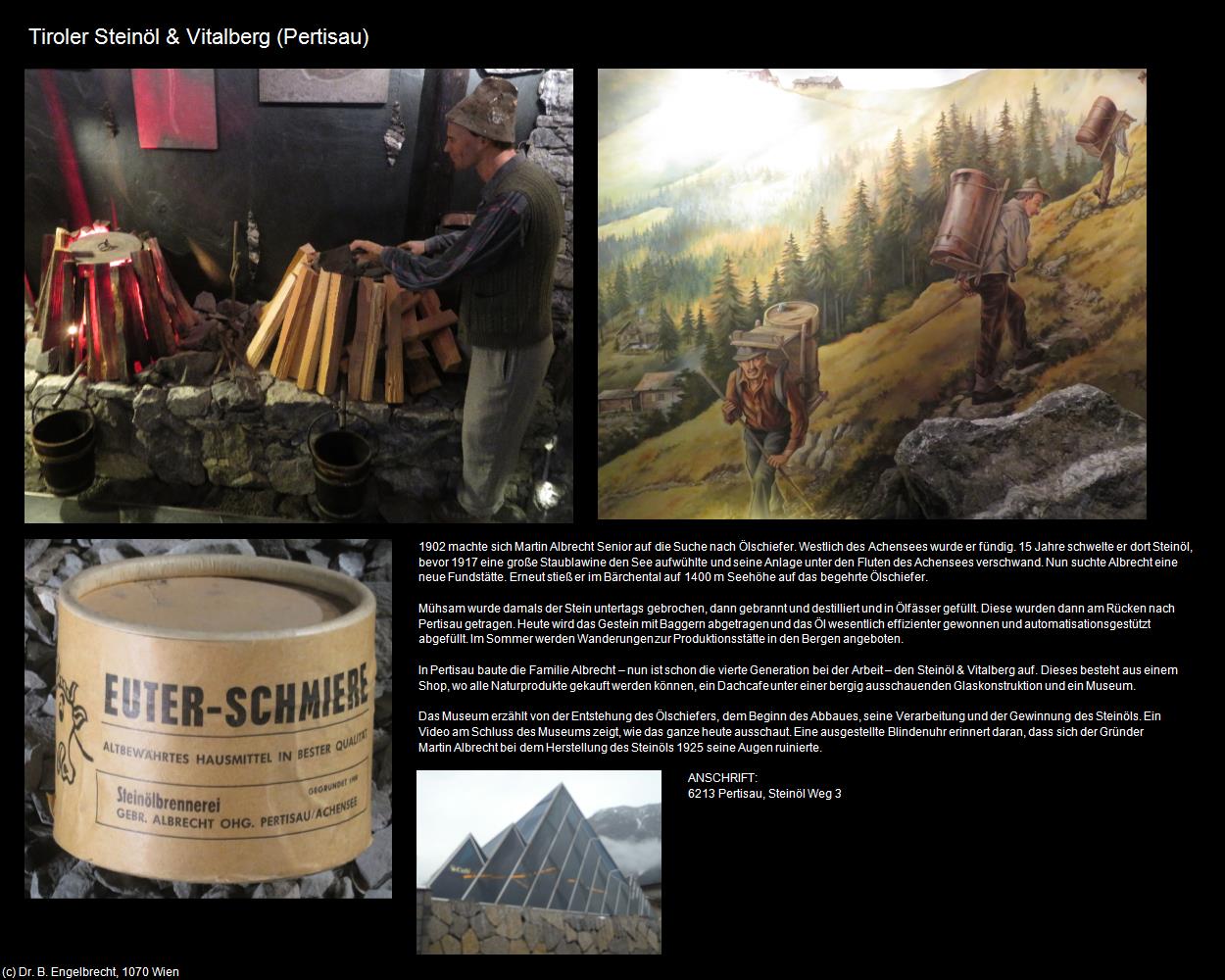 Tiroler Steinöl & Vitalberg (Pertisau) in Kulturatlas-TIROL