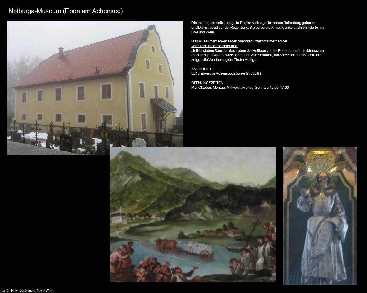 Notburga-Museum  (Eben am Achensee) in Kulturatlas-TIROL(c)B.Engelbrecht