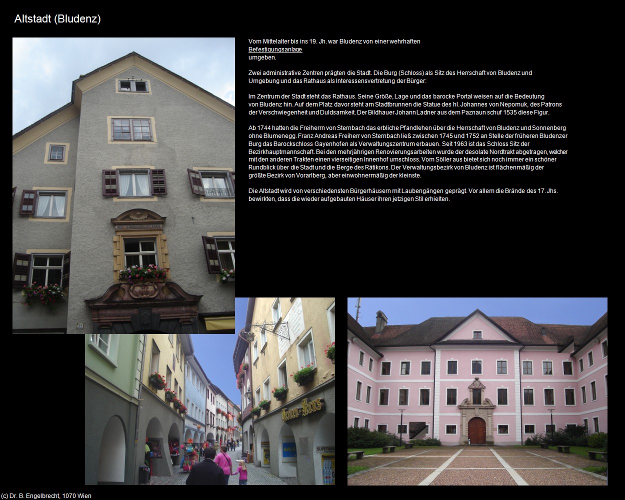 Altstadt (Bludenz) in Kulturatlas-VORARLBERG(c)B.Engelbrecht