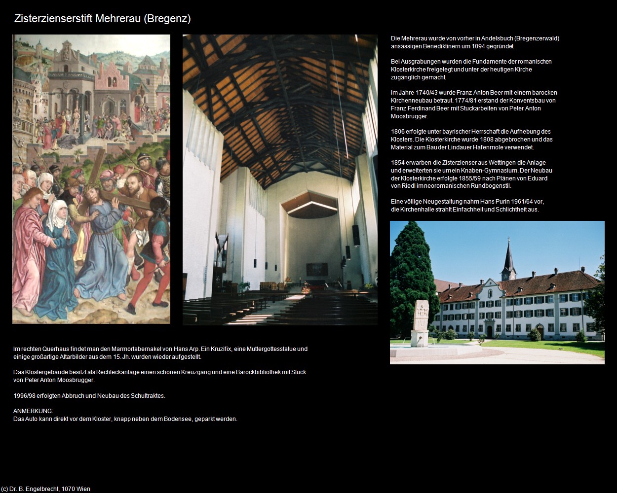 Zisterzienserstift Mehrerau (Bregenz) in Kulturatlas-VORARLBERG