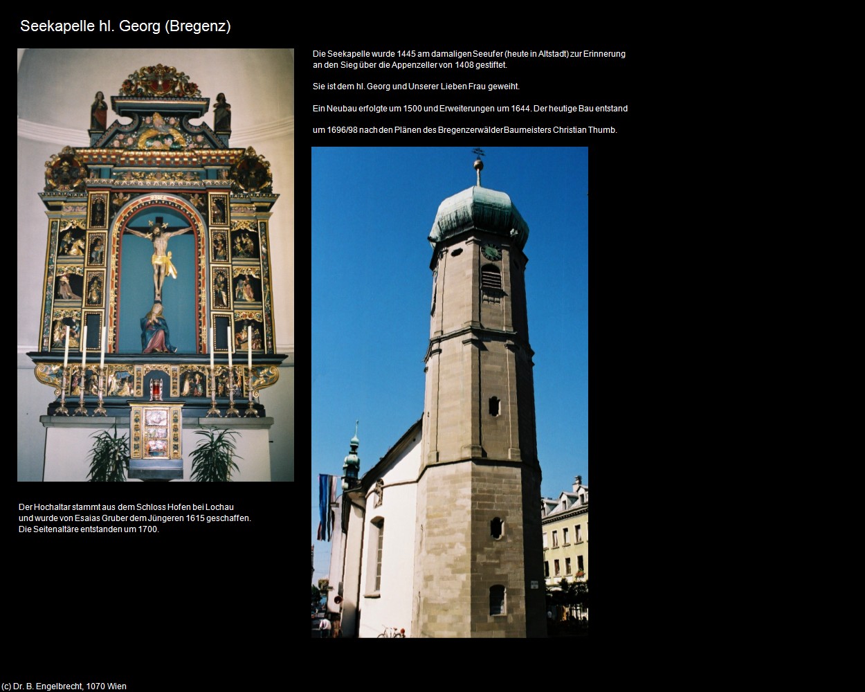 Seekapelle hl. Georg (Bregenz) in Kulturatlas-VORARLBERG