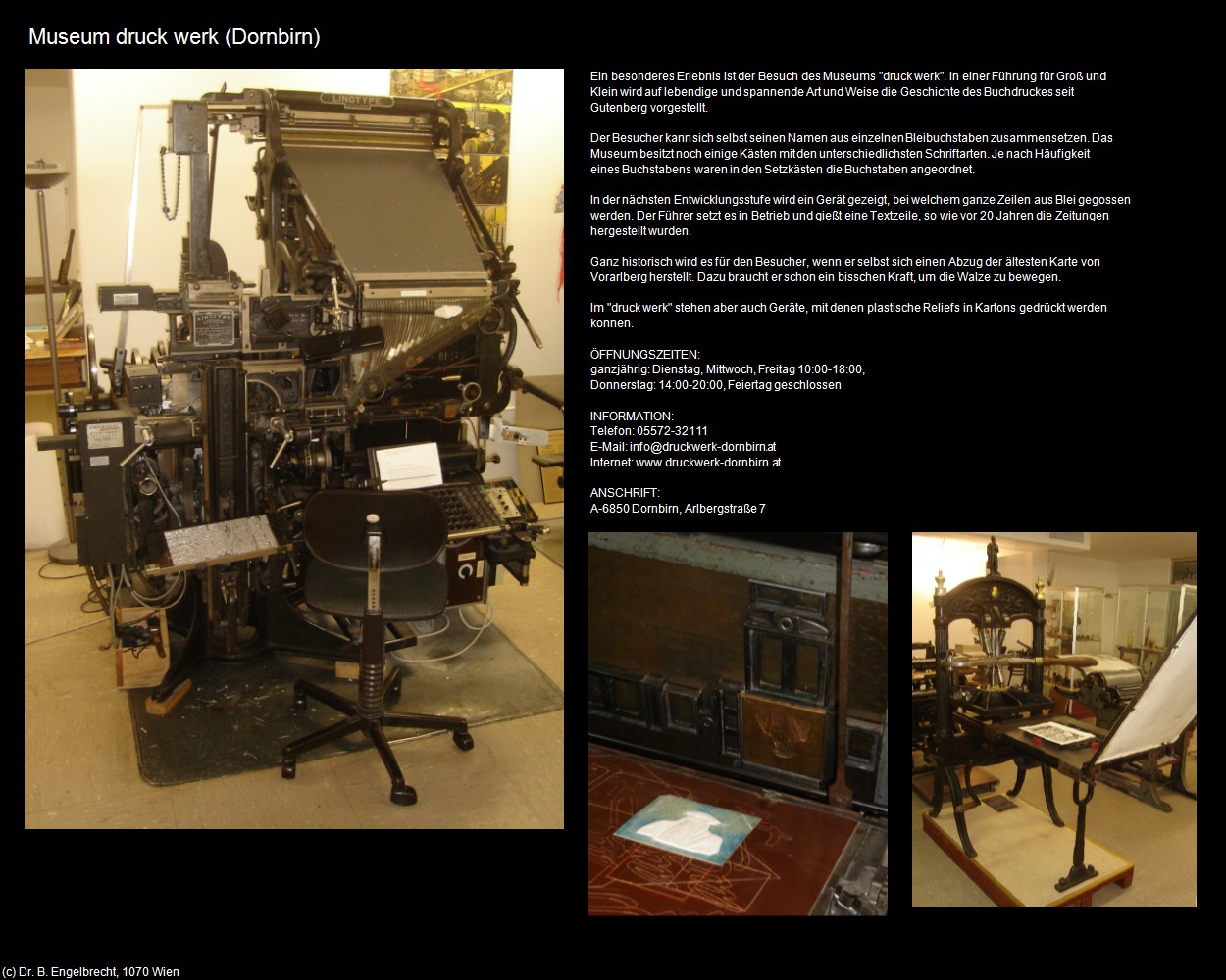 druck werk (Dornbirn) in Kulturatlas-VORARLBERG