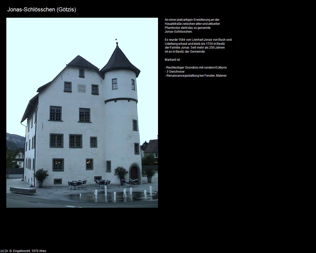 Jonas-Schlösschen (Götzis) in Kulturatlas-VORARLBERG