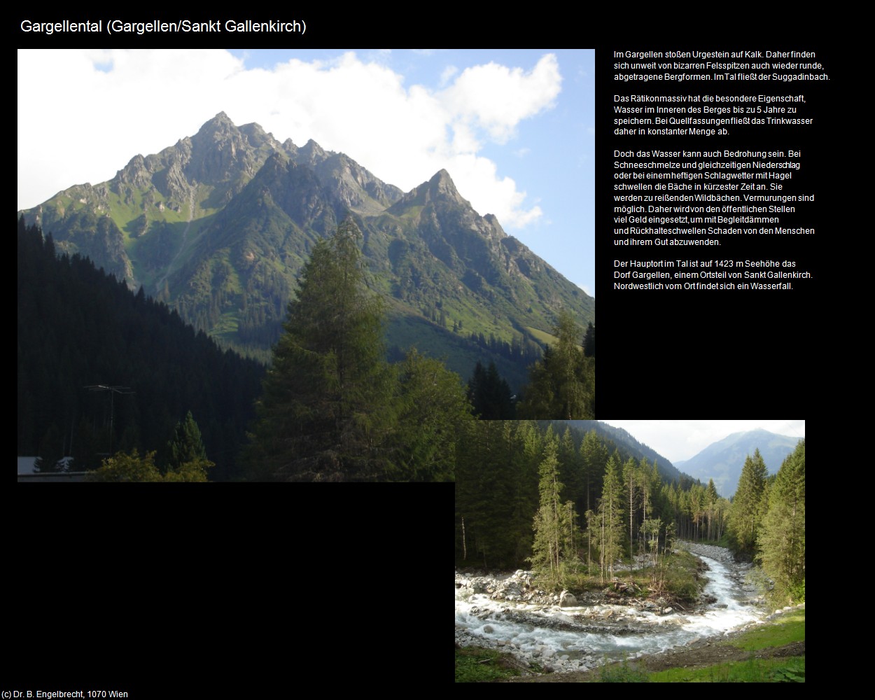 Gargellental (Gargellen/Sankt Gallenkirch) in Kulturatlas-VORARLBERG