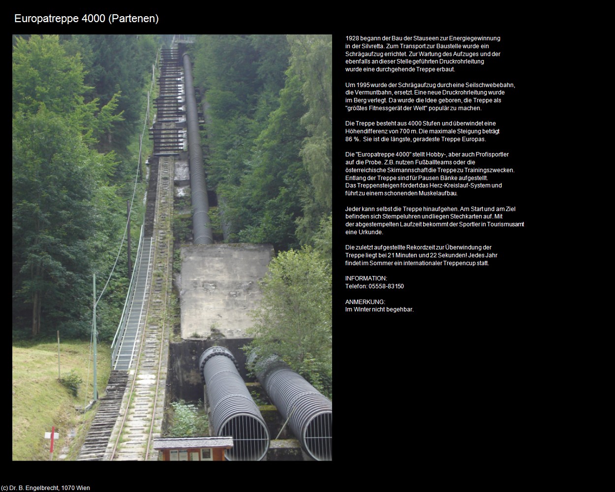 Europatreppe 4000 (Partenen) in Kulturatlas-VORARLBERG
