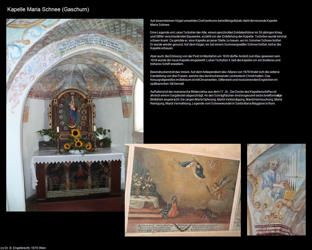 Kapelle Maria Schnee (Gaschurn) in Kulturatlas-VORARLBERG