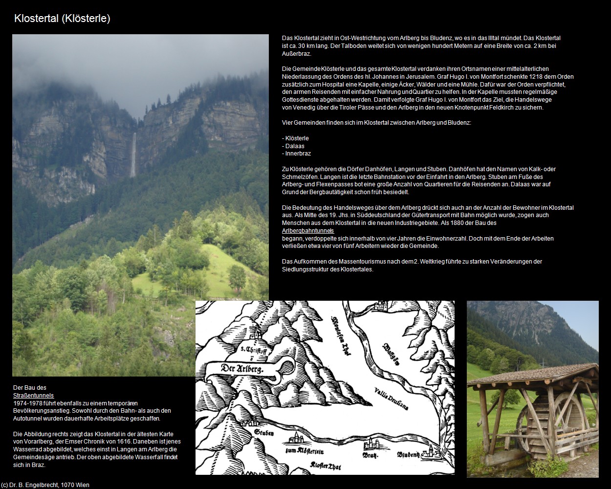 Klostertal (Klösterle) in Kulturatlas-VORARLBERG(c)B.Engelbrecht