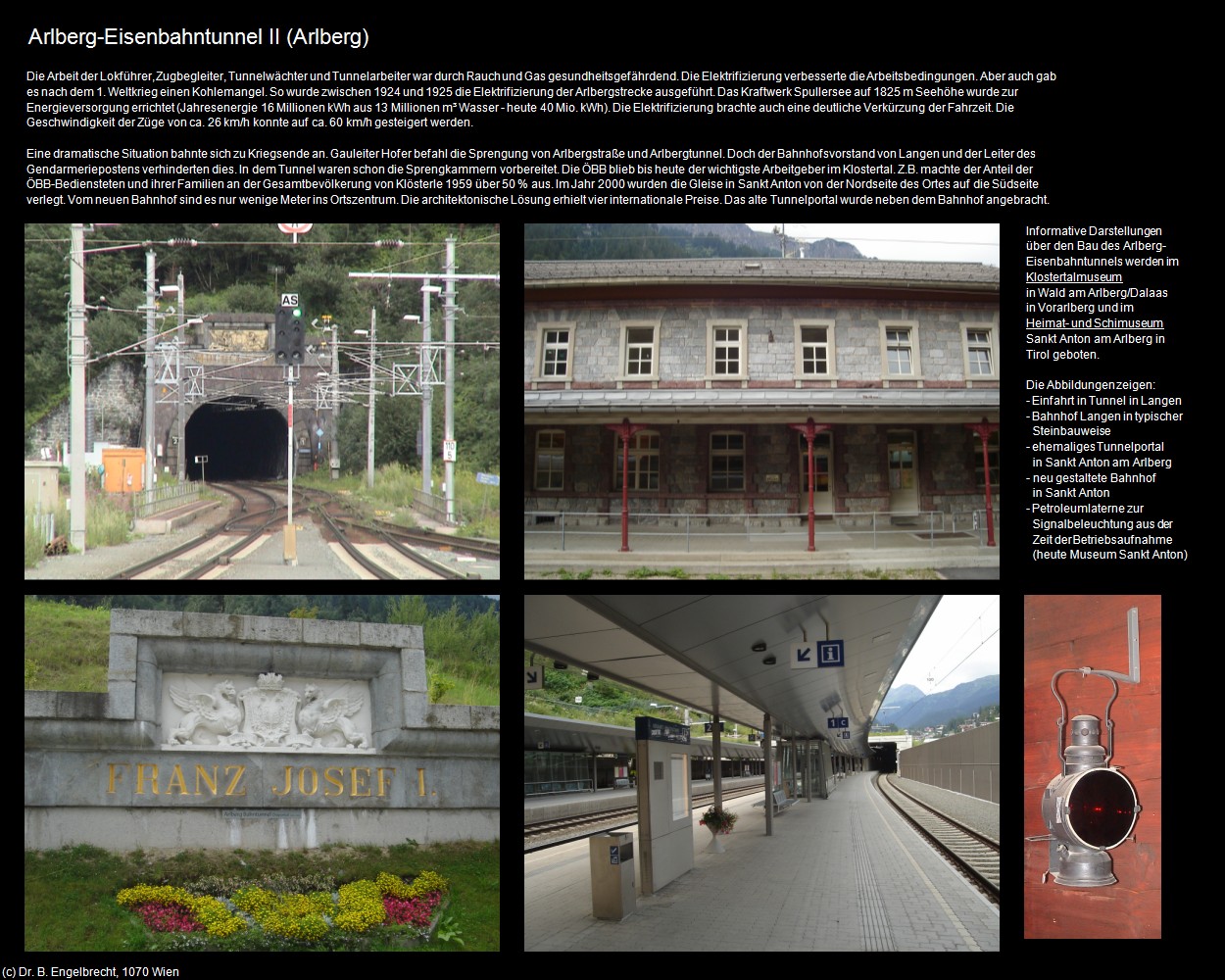 Eisenbahntunnel II (Arlberg/Klösterle) in Kulturatlas-VORARLBERG(c)B.Engelbrecht