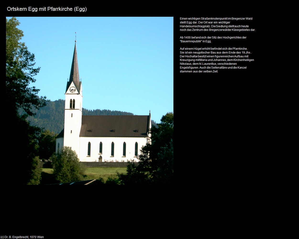 Ortskern (Egg) in Kulturatlas-VORARLBERG