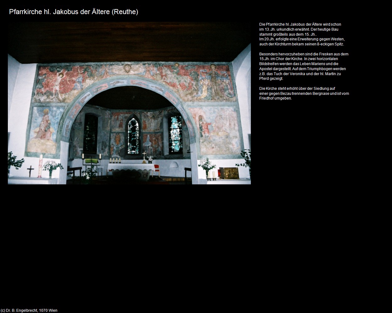 Pfk. hl. Jakobus (Reuthe) in Kulturatlas-VORARLBERG