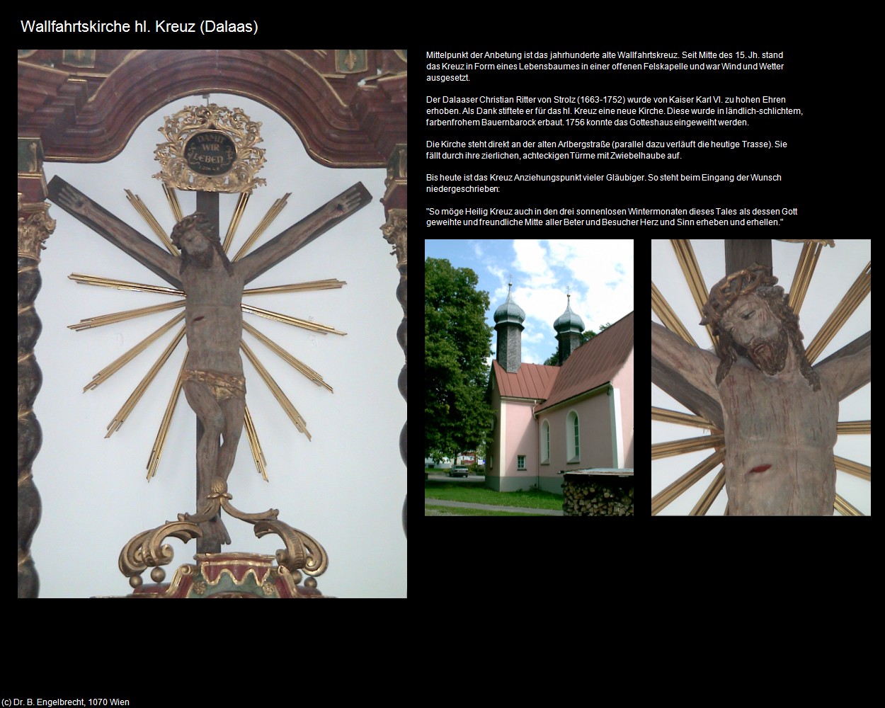 Wallfk. hl. Kreuz (Dalaas) in Kulturatlas-VORARLBERG