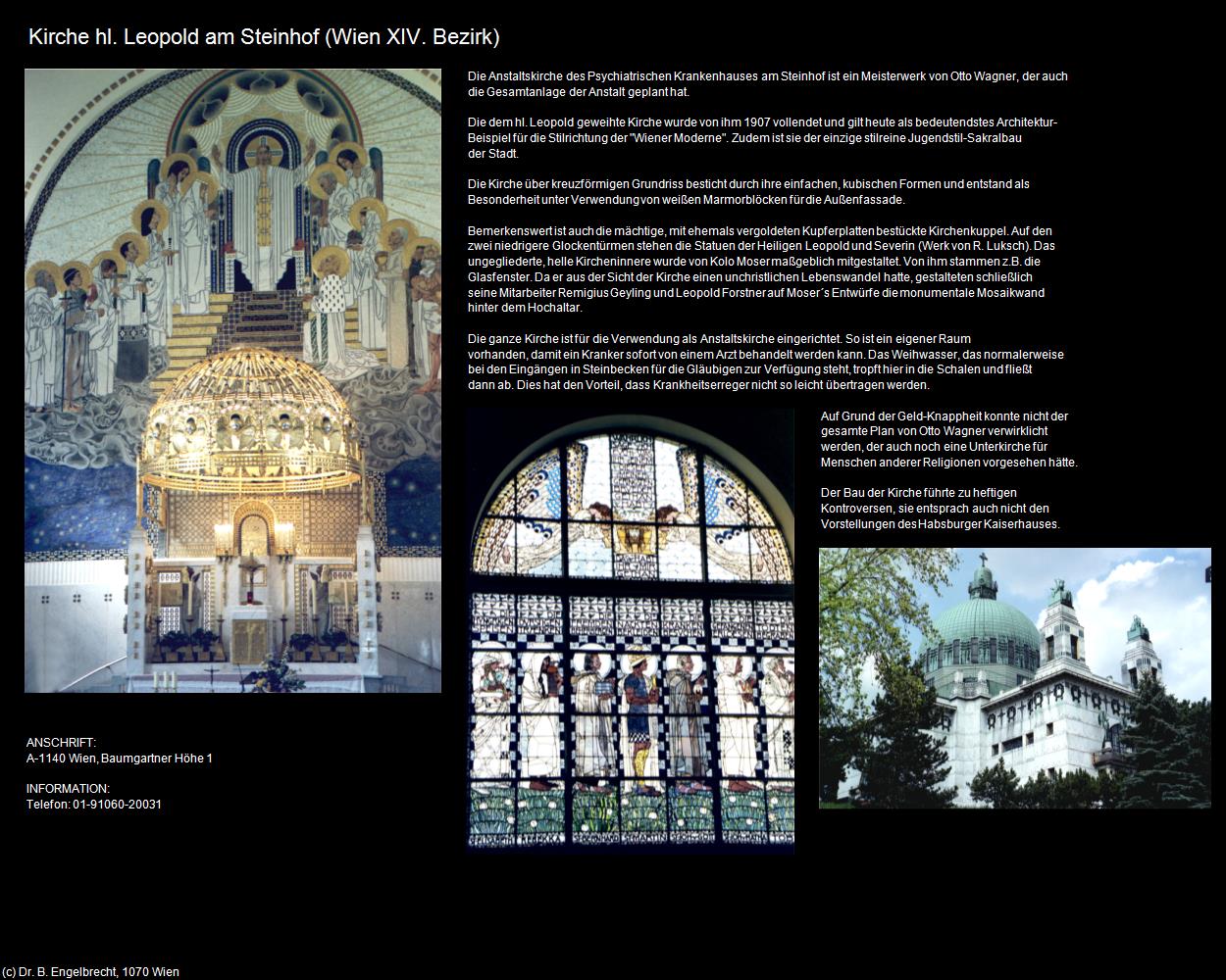 Kirche am Steinhof (XIV. Bezirk-Penzing) in Kulturatlas-WIEN