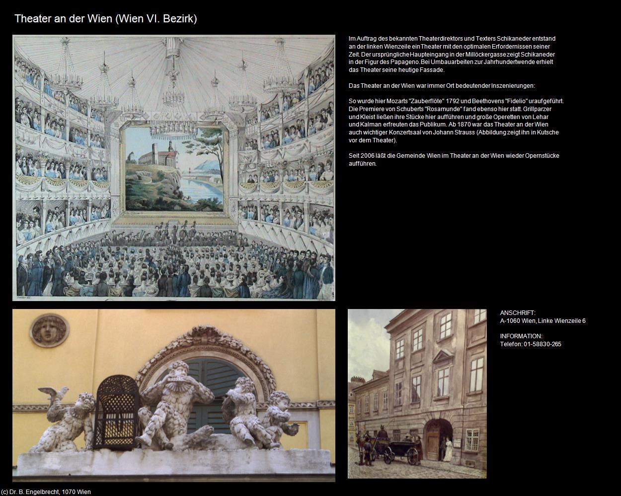 Theater an der Wien (VI. Bezirk-Mariahilf) in Kulturatlas-WIEN
