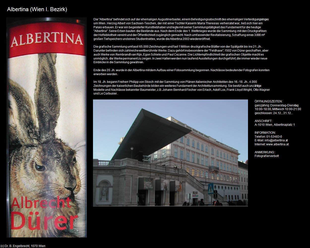 Graphische Sammlung Albertina (Hofburg) in Kulturatlas-WIEN