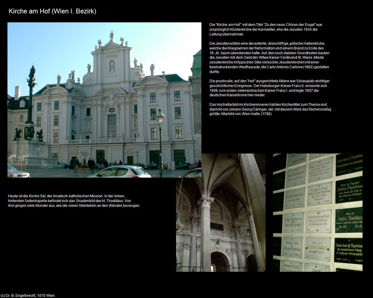 Kirche am Hof (I. Bezirk-Innere Stadt) in Kulturatlas-WIEN
