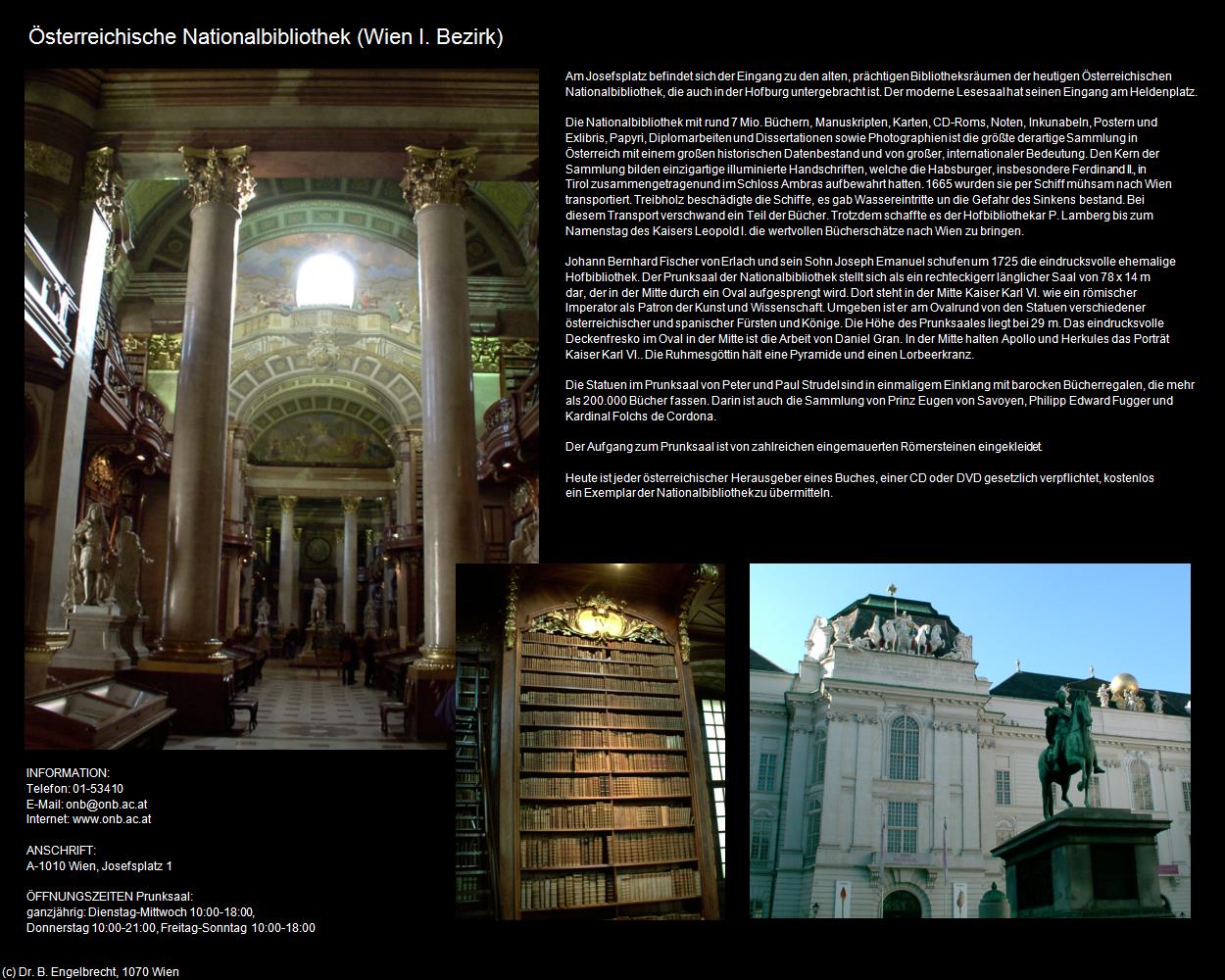 Österreichische Nationalbibliothek (Hofburg) in Kulturatlas-WIEN