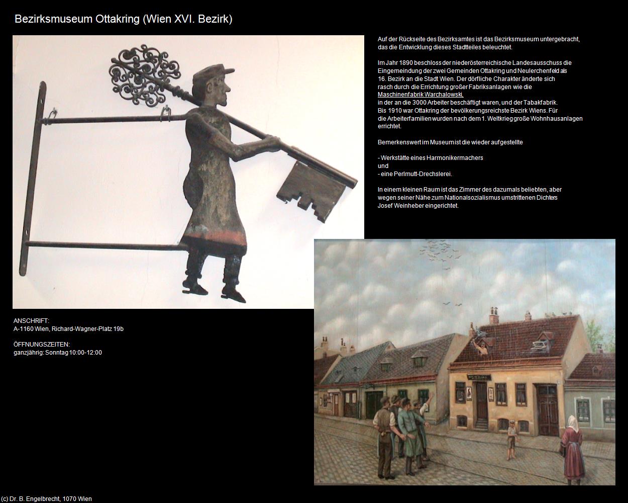 Bezirksmuseum Ottakring (XVI. Bezirk-Ottakring) in Kulturatlas-WIEN(c)B.Engelbrecht