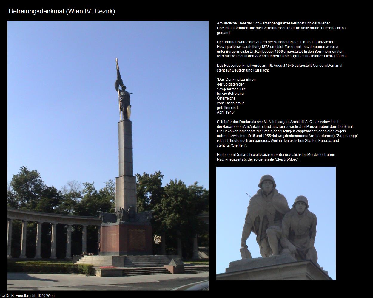 Befreiungsdenkmal (Belvedere) in Kulturatlas-WIEN