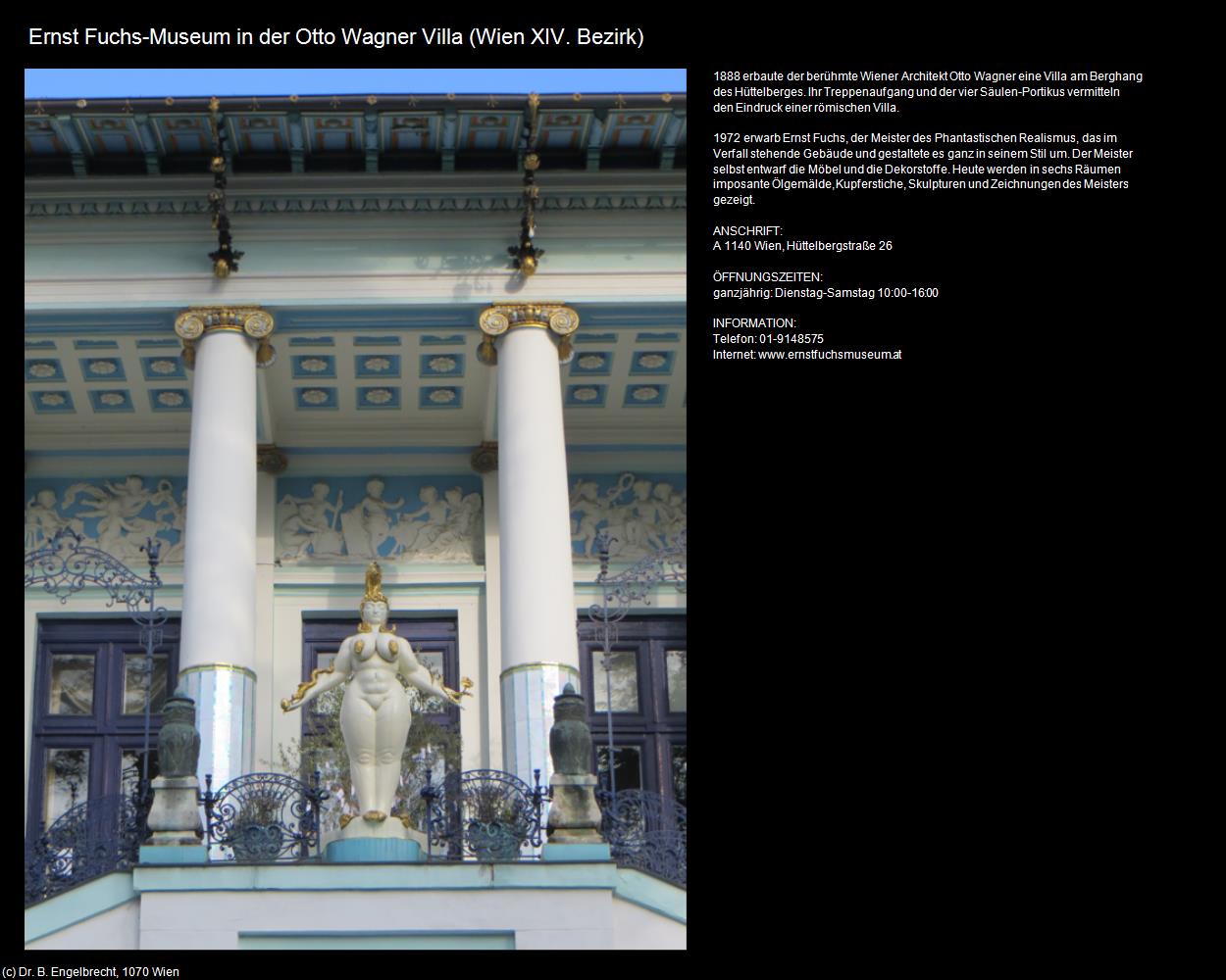 Ernst Fuchs-Museum (XIV. Bezirk-Penzing) in Kulturatlas-WIEN