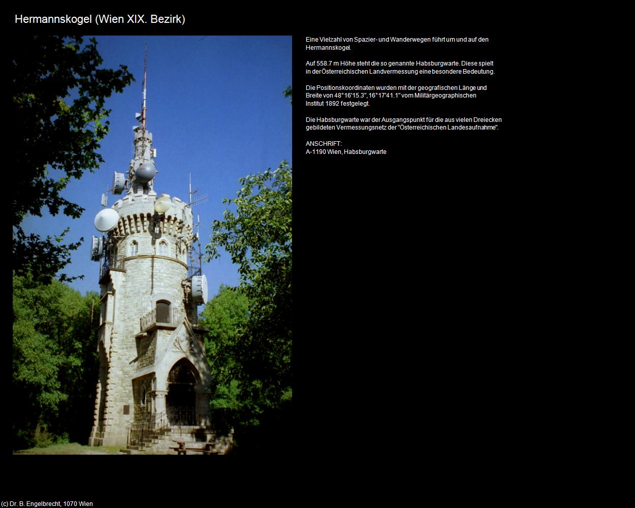 Hermannskogel (XIX. Bezirk-Döbling) in Kulturatlas-WIEN