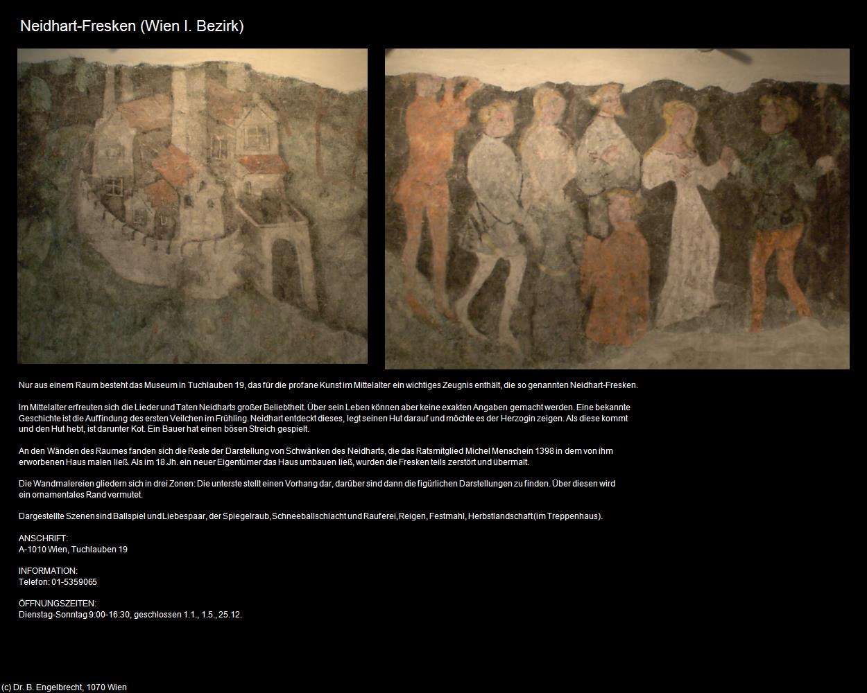 Neidhart-Fresken (I. Bezirk-Innere Stadt) in Kulturatlas-WIEN