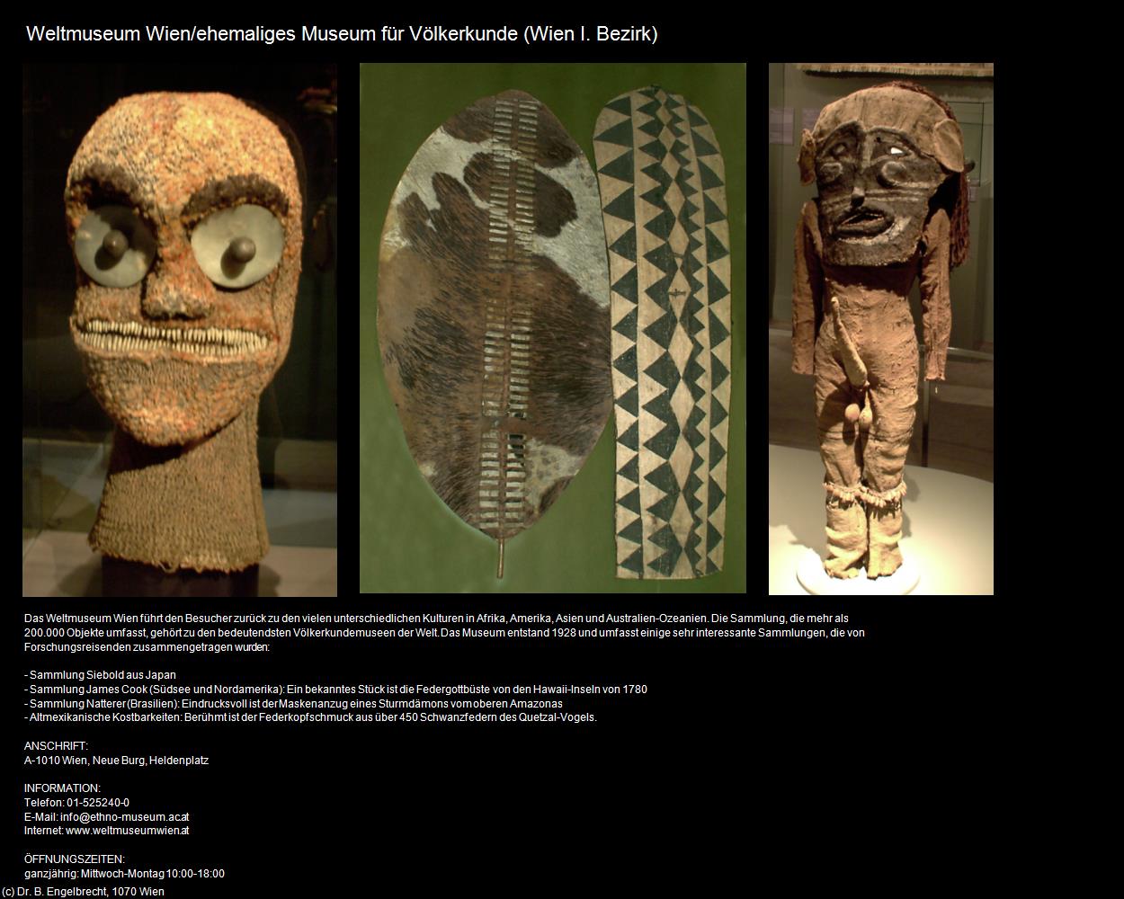 Weltmuseum Wien (ehem. Museum für Völkerkunde) (Hofburg) in Kulturatlas-WIEN