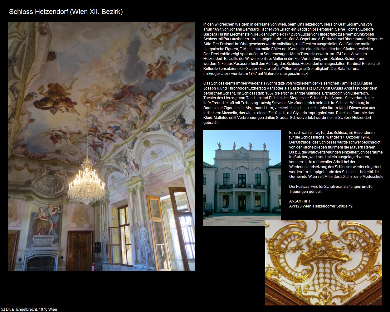 Schloss Hetzendorf (XII. Bezirk-Meidling) in Kulturatlas-WIEN