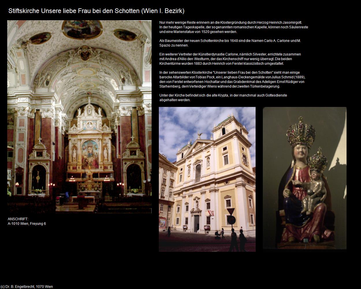 Schottenkirche (I. Bezirk-Innere Stadt) in Kulturatlas-WIEN
