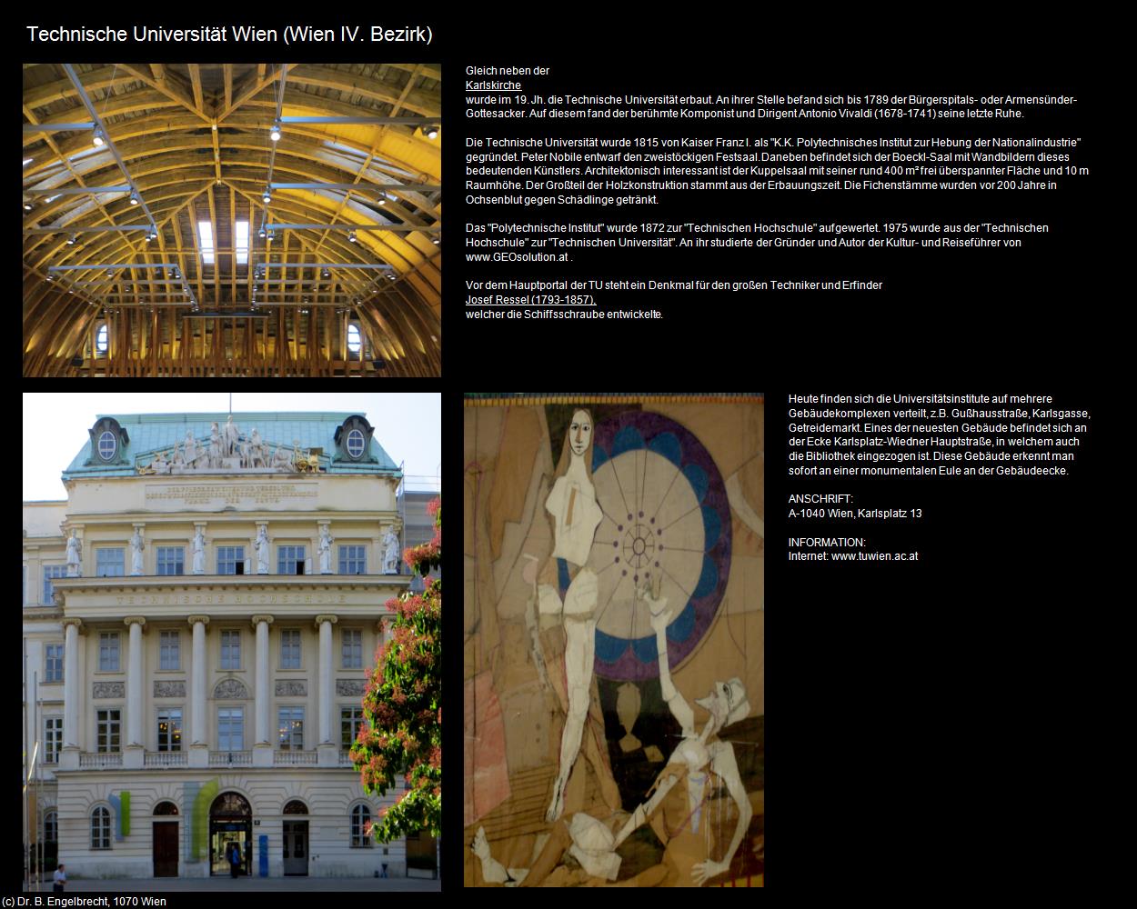 Technische Universität (IV. Bezirk-Wieden) in Kulturatlas-WIEN(c)B.Engelbrecht