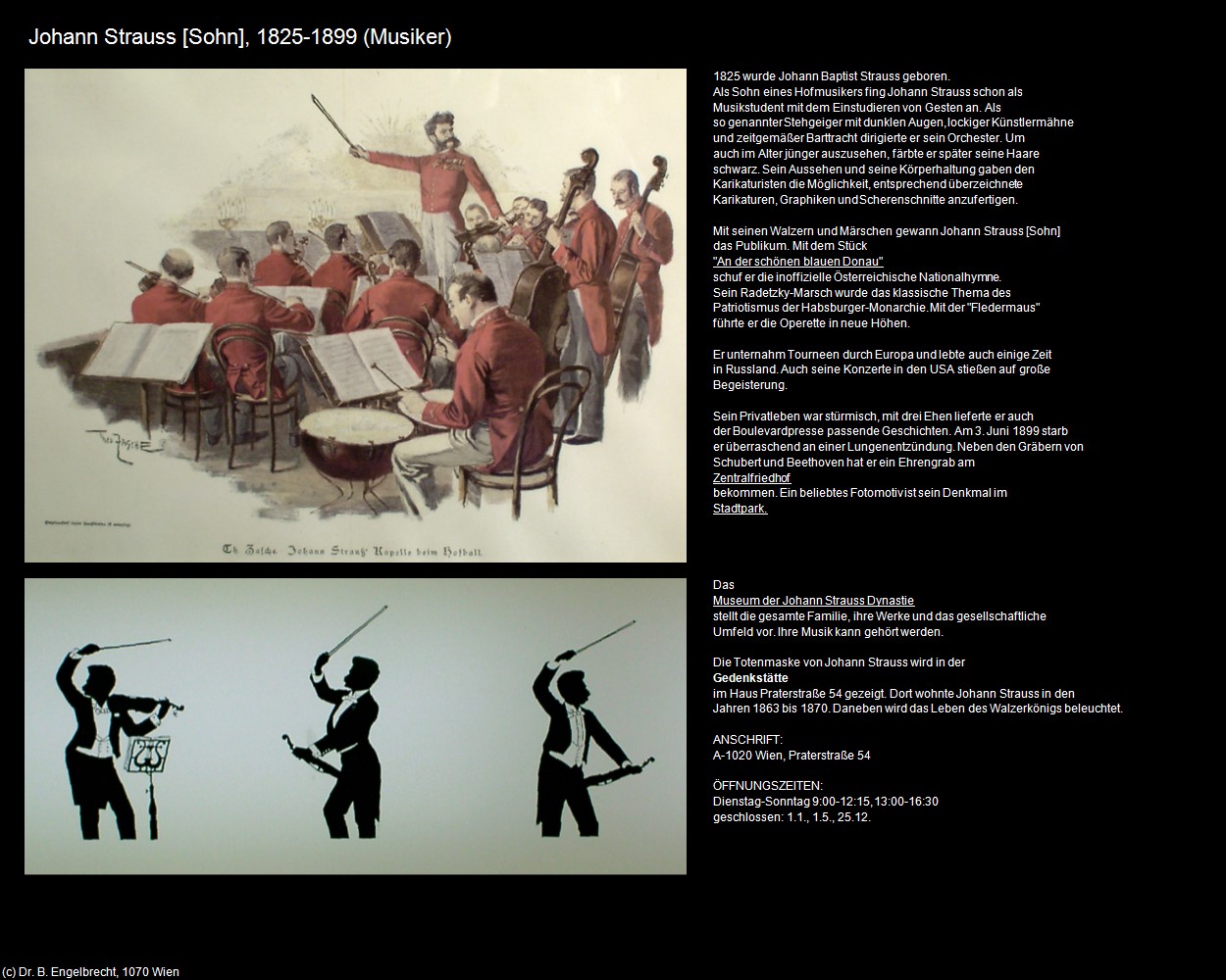 Johann Strauss/Sohn (II. Bezirk-Leopoldstadt) in Kulturatlas-WIEN(c)B.Engelbrecht