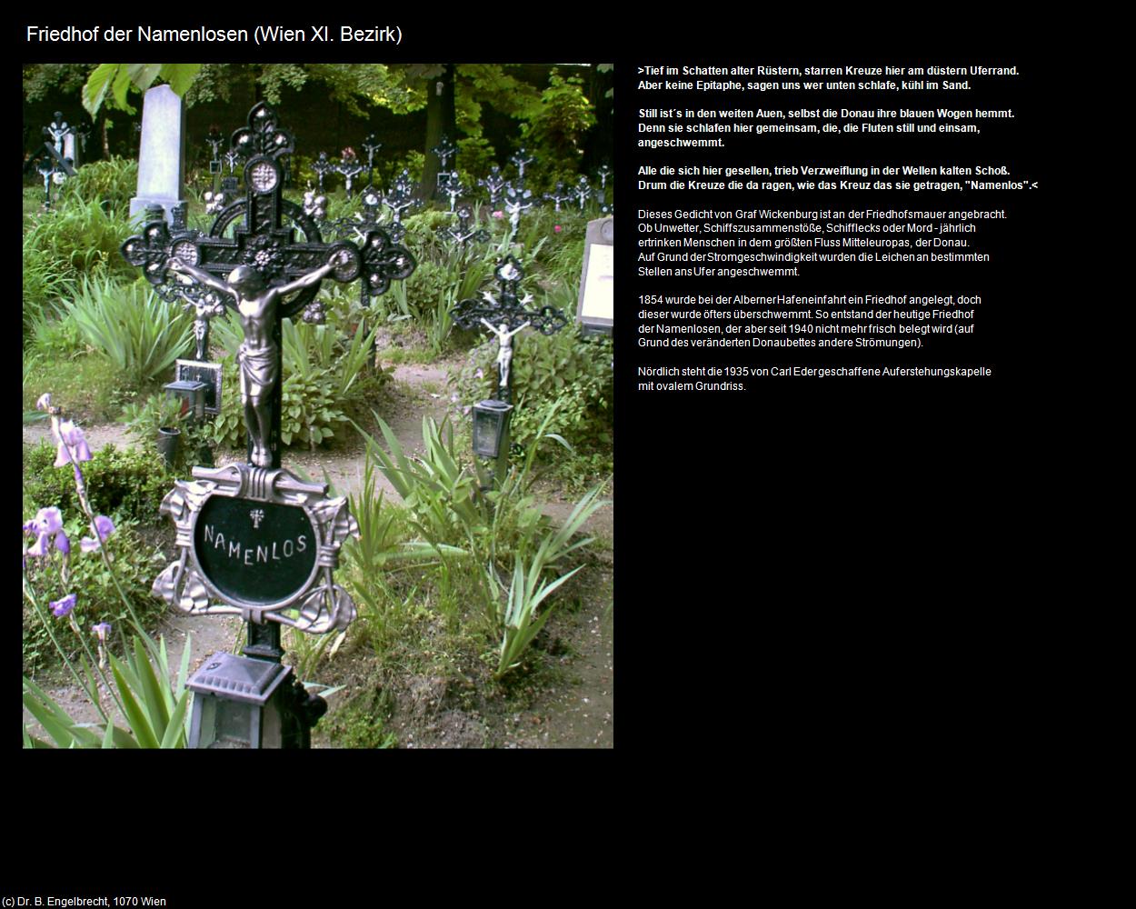 Friedhof der Namenlosen (XI. Bezirk-Simmering) in Kulturatlas-WIEN