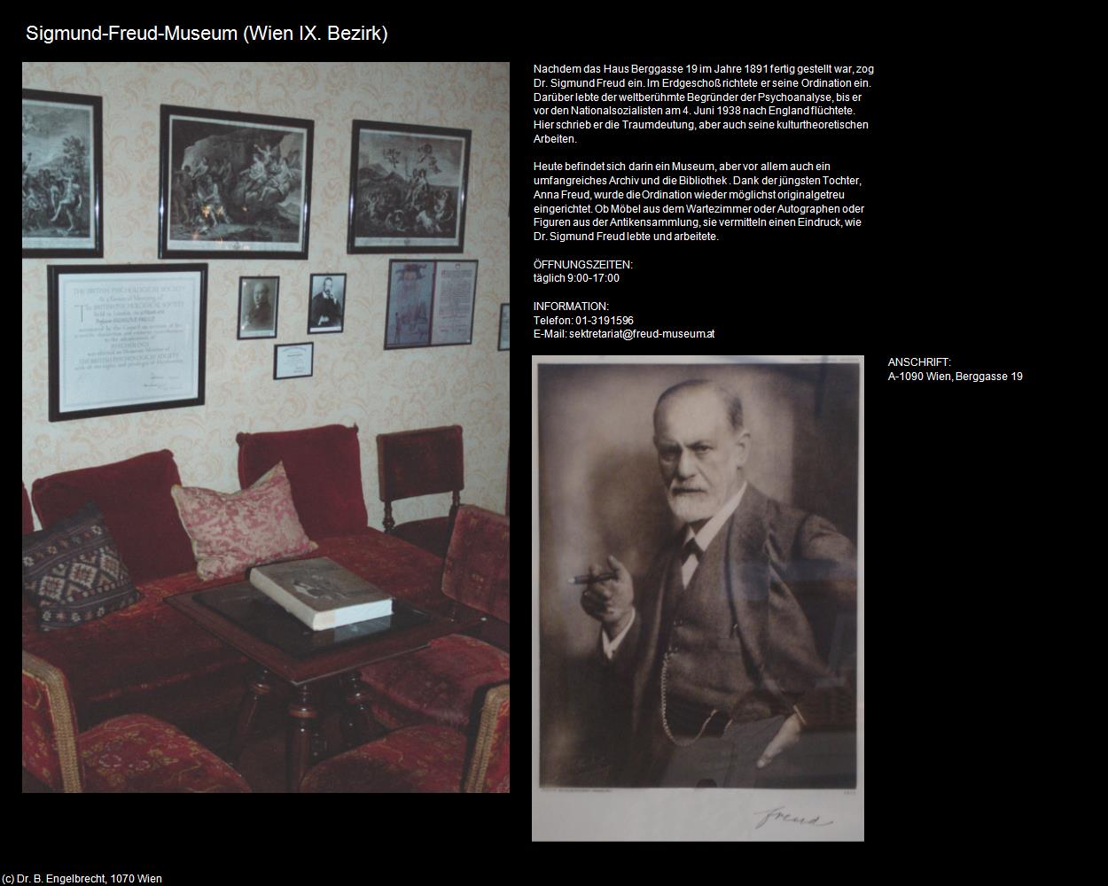 Sigmund-Freud-Museum (IX. Bezirk-Alsergrund) in Kulturatlas-WIEN