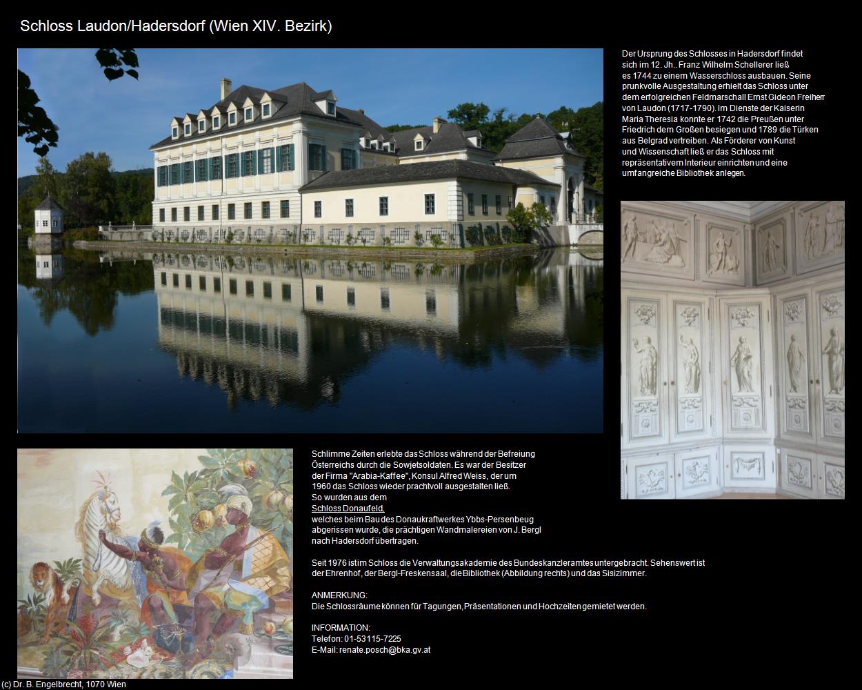 Schloss Laudon (XIV. Bezirk-Penzing) in Kulturatlas-WIEN(c)B.Engelbrecht