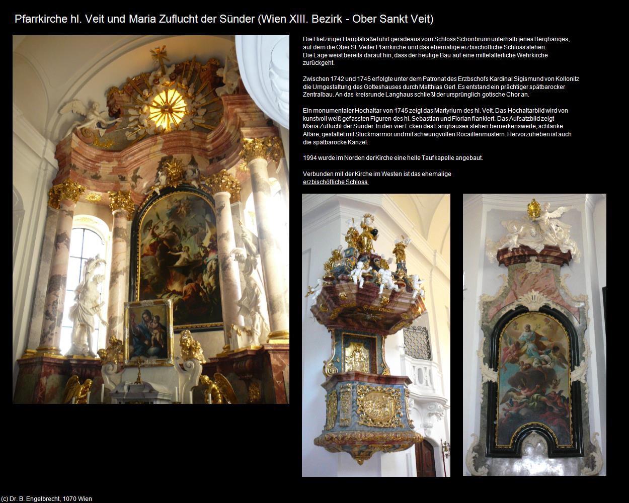 Pfk. hl. Veit und Maria Zuflucht der Sünder (Ober Sankt Veit) (XIII. Bezirk-Hietzing) in Kulturatlas-WIEN(c)B.Engelbrecht