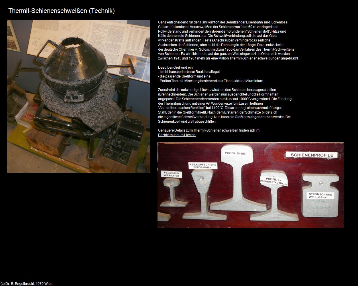 Thermit-Schienenschweißen (XXIII. Bezirk-Liesing) in Kulturatlas-WIEN(c)B.Engelbrecht