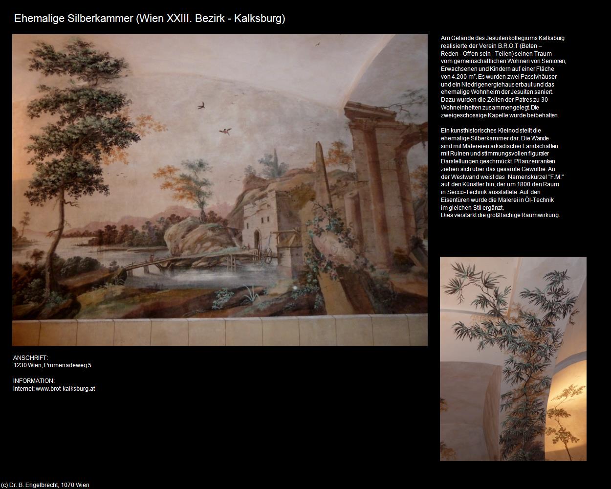 Ehem. Silberkammer  (XXIII. Bezirk-Liesing) in Kulturatlas-WIEN