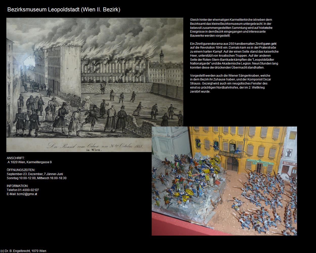 Bezirksmuseum Leopoldstadt  (II. Bezirk-Leopoldstadt) in Kulturatlas-WIEN