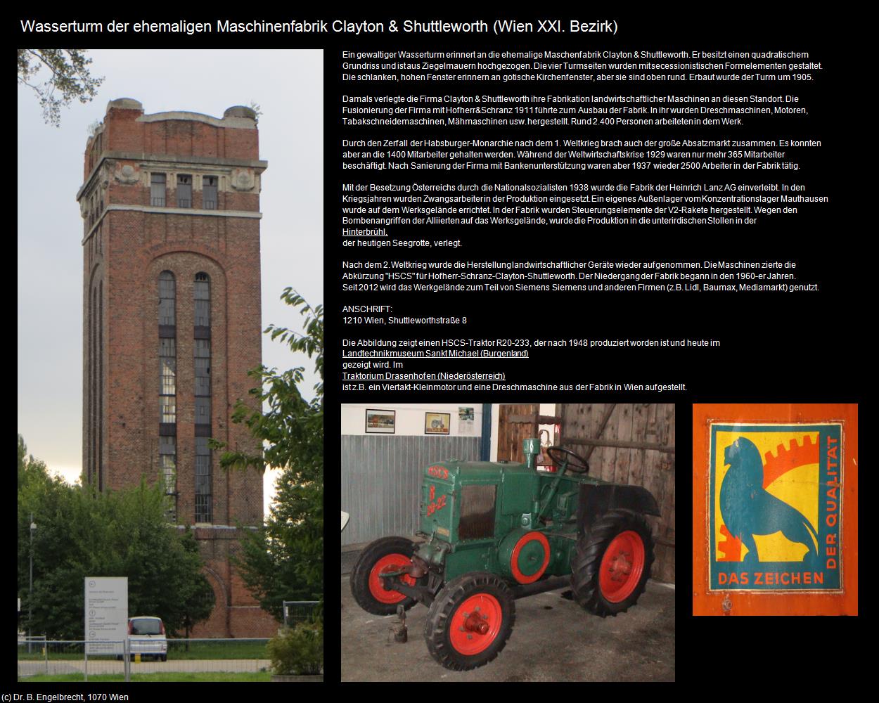 Ehem. Maschinenfabrik Clayton & Shuttleworth (XXI. Bezirk-Floridsdorf) in Kulturatlas-WIEN(c)B.Engelbrecht