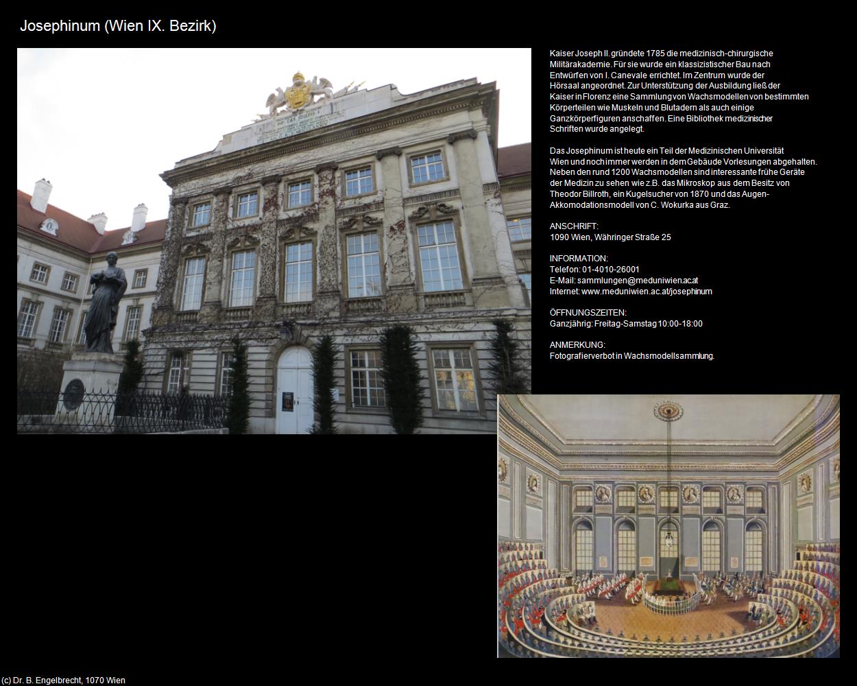 Josephinum (IX. Bezirk-Alsergrund) in Kulturatlas-WIEN